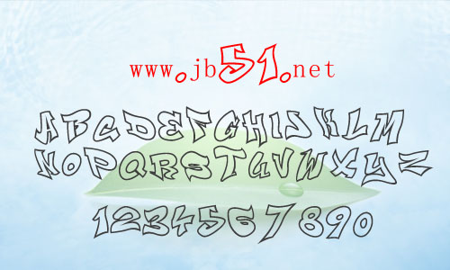 Smasher 312字体 英文字体