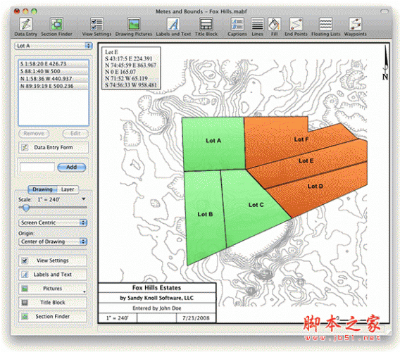 Metes and Bounds Mac版下载 Metes and Bounds for Mac V6.0.0 苹果电脑版 下载--六神源码网