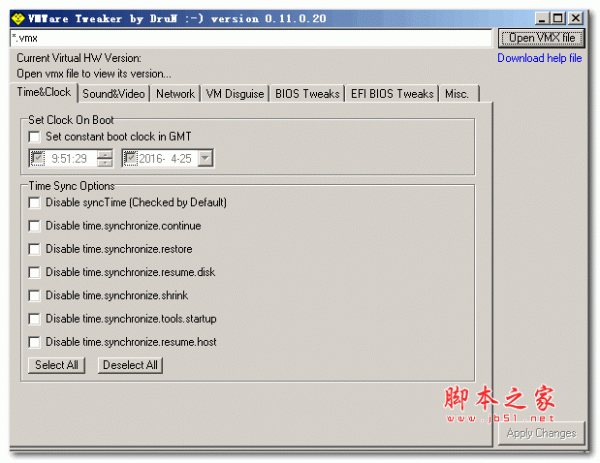 VMware虚拟机配置信息修改工具vm tweaker 0.13.3.50 绿色版