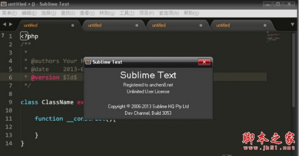 Sublime Text 3(高级文本编辑器) v3.2.1 Build 3208 Dev 官方安装版