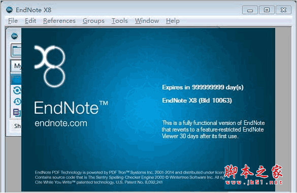 endnote x8 v18.0.0.10063 汉化中文版(附安装教程+破解补丁)