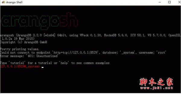 ArangoDB3(NoSQL數(shù)據(jù)庫(kù)) v3.2.0 官方中文免費(fèi)版(附安裝教程)