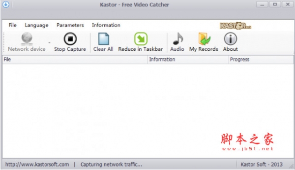 kastor Free Video Catcher(視頻捕捉工具) v2.3.0 官方英文安裝版