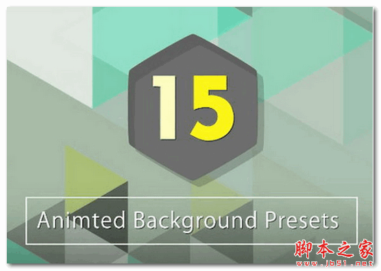 AE预设插件(Animted Backgrounds Presets) 中文免费版 支持AE CC2016-2017