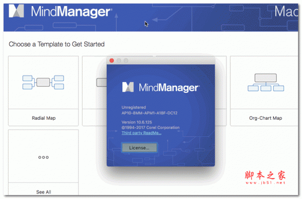 Mindjet MindManager 2018 for Mac 思维导图软件 v10.6.125 苹果