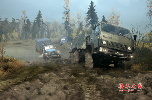 旋转轮胎泥泞奔驰 英文免安装版