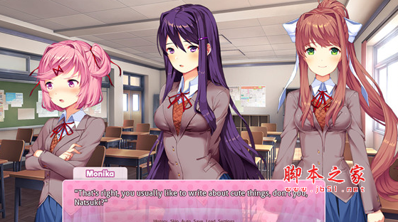 Doki Doki文学俱乐部!简体中文汉化补丁 v1.02 免费版