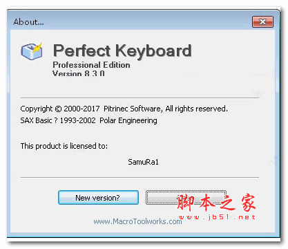 Perfect Keyboard Pro(键盘自动宏输入软件)特别版 v9.0.0 特别版