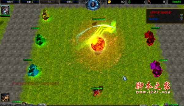 武戰(zhàn)乾坤1.09正式版 魔獸防守地圖 附隱藏英雄密碼及攻略