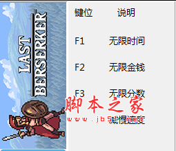 最后的狂战士:无休止的战争四项修改器 v1.0 免费绿色版