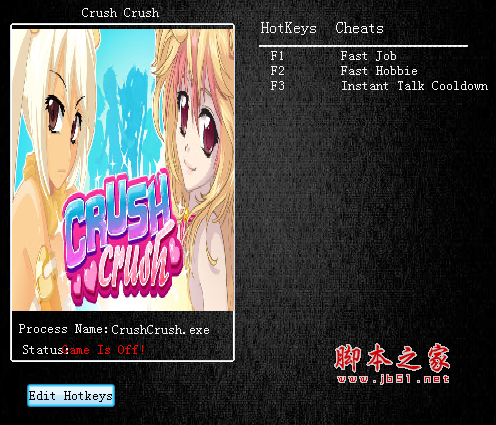 Crush Crush三项修改器 v0.216 免费绿色版