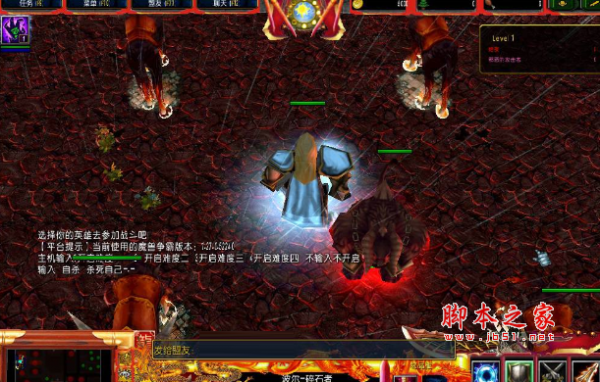 叛逆1.3.5 附隐藏英雄密码及游戏攻略 魔兽防守地图