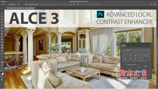 ALCE 3 for Adobe Photoshop(ps对比度增强插件) v3.0.0 官方英文安装版