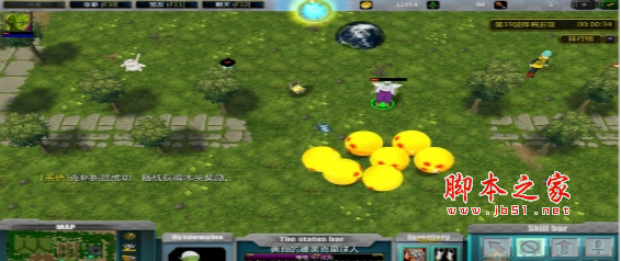 龙珠战纪V1.0正式版 附隐藏英雄密码及攻略 魔兽防守地图