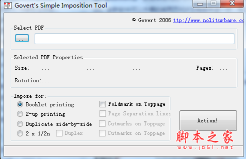 Gimposition(PDF两页合成一页软件) v1.0 绿色免费版
