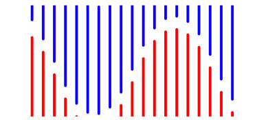 纯CSS3使用双色线条模拟正弦波动画效果源码