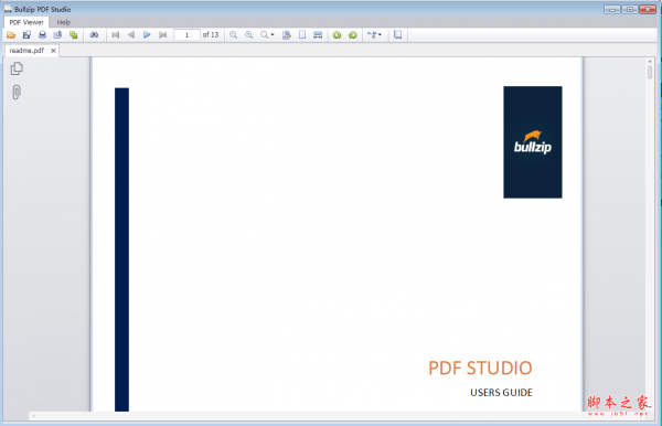 Bullzip PDF Studio(PDF阅读软件) v1.1.0.166 免费安装版