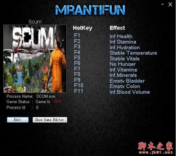 人渣十一项修改器 免费绿色版