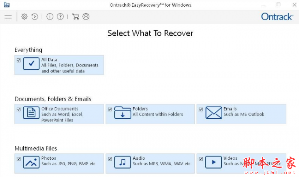 Ontrack EasyRecovery(硬盘数据恢复软件) v16.0.0.2 破解安装版
