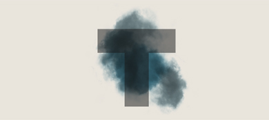 Three.js实现透明烟雾翻滚的文字背景动画效果源码
