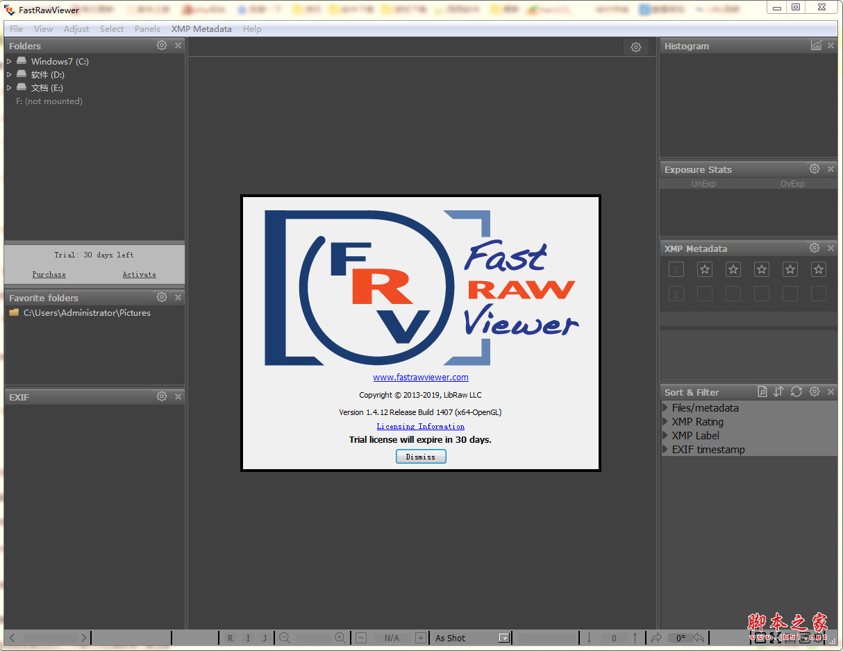FastRawViewer(图片查看工具) v2.0.7.1989 免费安装版 64位