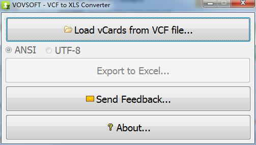 VCF to XLS Converter(VCF转XLS转换器)V1.0 英文安装版
