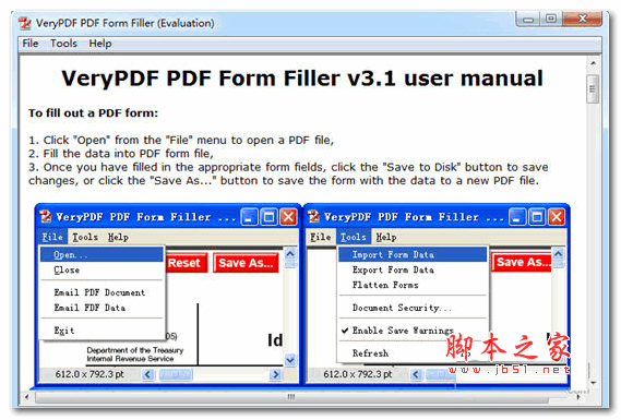 VeryPDF PDF Form Filler(PDF表单填充工具) V3.1 官方安装版