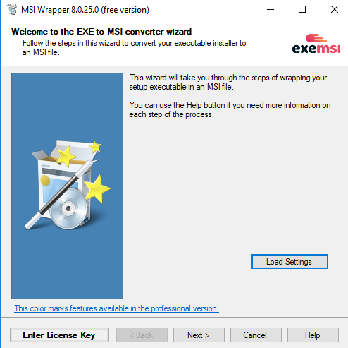 MSI Wrapper Pro(exe转MSI文件) v10.0.50 英文特别安装版(安装使用教程)
