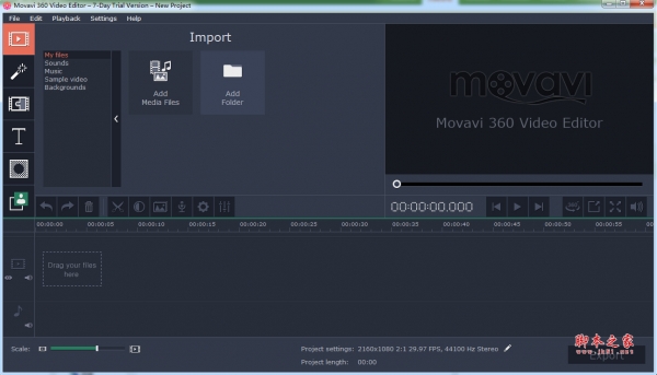 Movavi 360 Video Editor(视频编辑软件) v1.0.1 绿色免费版