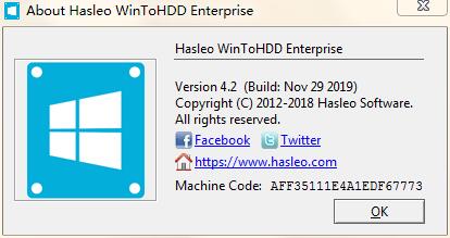 WinToHDD Enterprise(系统新装/重装/克隆) v6.3 中文企业免费版 附教程