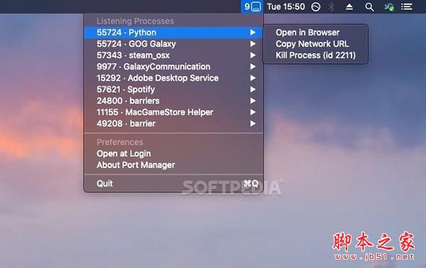 Port Manager Mac下载 Port Manager for Mac(进程管理应用) v1.0.15 苹果电脑版 下载--六神源码网
