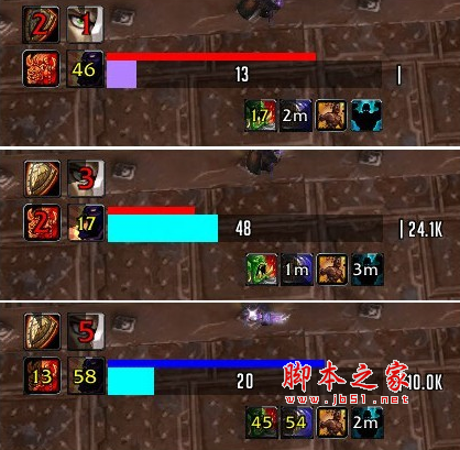 魔兽世界怀旧服战士复仇/怒气断点监视插件(protwarbar) v0.9.0 汉化版