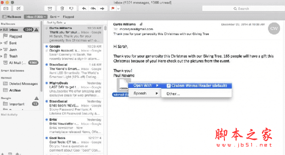 Cisdem WinmailReader(winmail.dat阅读器) for Mac v2.0.0 苹果电脑版