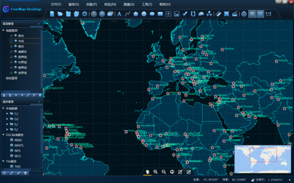 FreeMap Desktop(二维地图软件) v1.1.4 官方版