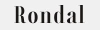 Rondal可商用英文字體