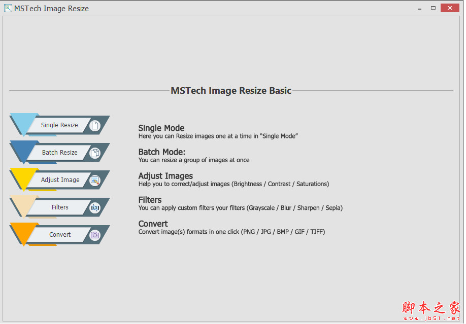 MSTech Image Resize Basic(图像大小调整工具) v1.9.6.1032 附激活教程