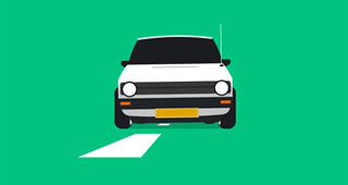 純CSS3繪制在道路上行駛的汽車動(dòng)畫特效