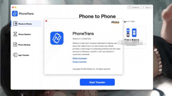 手机数据迁移工具PhoneTrans for Mac v5.1.0(20201230) TNT直装破解版