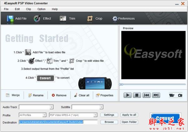 4Easysoft PSP Video Converter(PSP视频转换)3.2.26 官方安装版