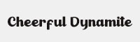 Cheerful Dynamite英文手寫字體