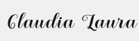 Claudia Laura英文手寫字體
