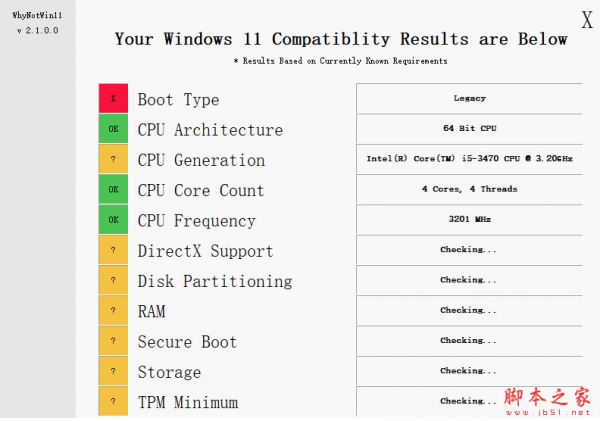 Win11升级检测工具WhyNotWin11 v2.6.0.0 免费开源绿色版