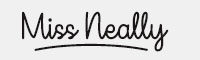 Miss Neally英文手寫字體