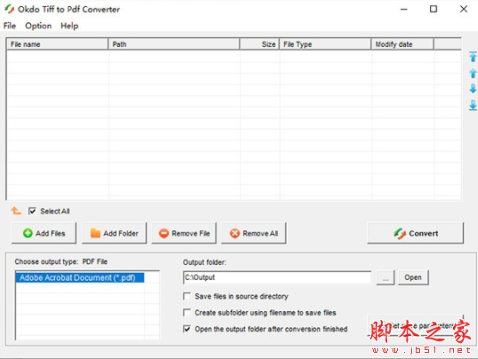 Okdo Tiff to Pdf Converter(Tiff转Pdf工具) v5.8 免费安装版
