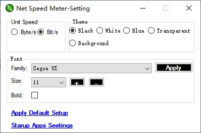 Net Speed Meter(网络监测工具) v3.0.3.0  免费安装版