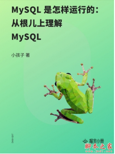 掘金小册：MySQL是怎样运行的：从根儿上理解MySQL 中文PDF高清版