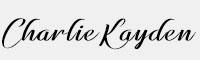 CharlieKayden英文手寫字體