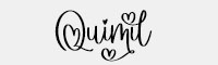 Quimil英文卷曲字体