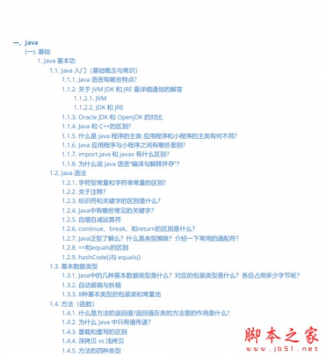 Java中高级核心知识全面解析(高频面试题) 中文PDF完整版