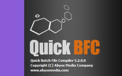 AbyssMedia Quick Batch File Compiler破解补丁 v5.2.0.0 附激活教程